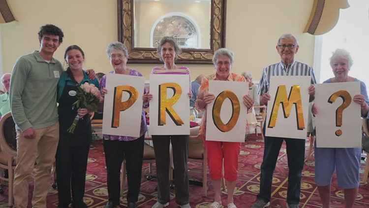 Lancaster County teen and grandmother team up for memorable promposal
