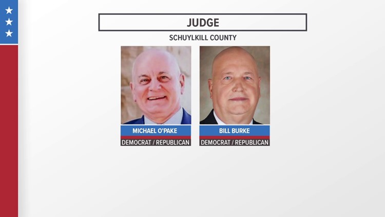 O'Pake and Burke race for Schuylkill County judge