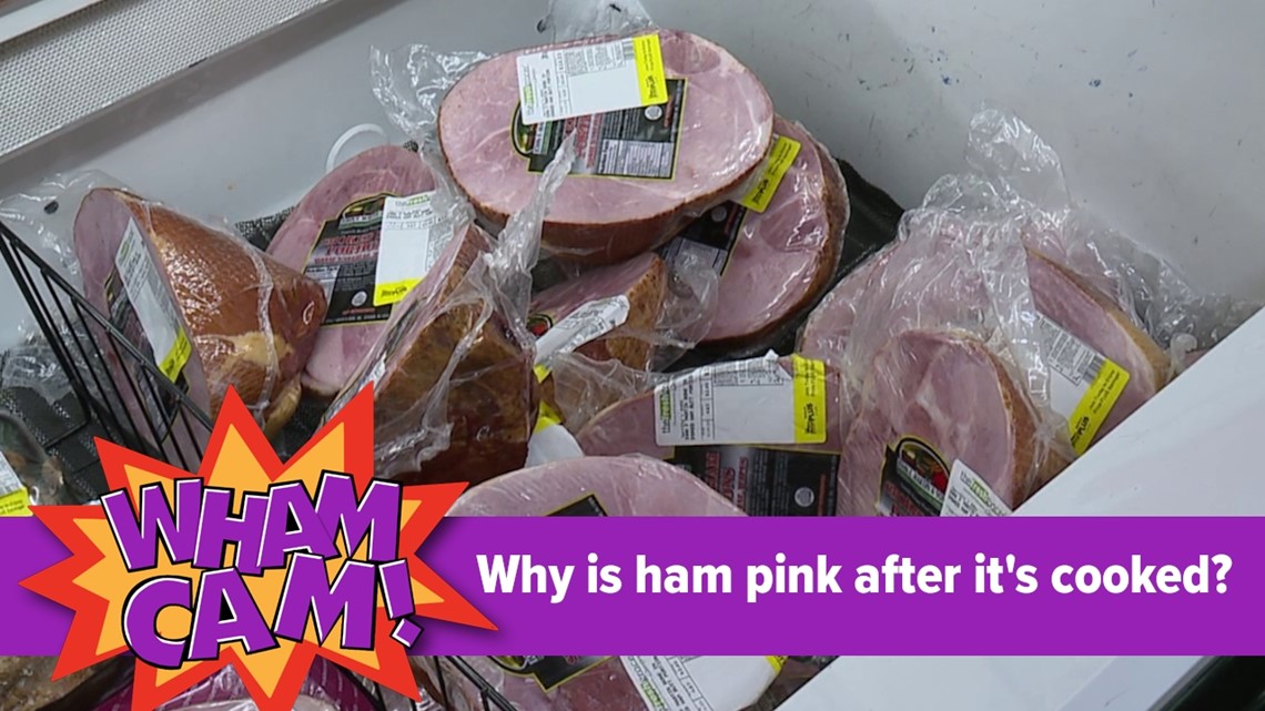 Why is ham pink after it's cooked? | Wham Cam