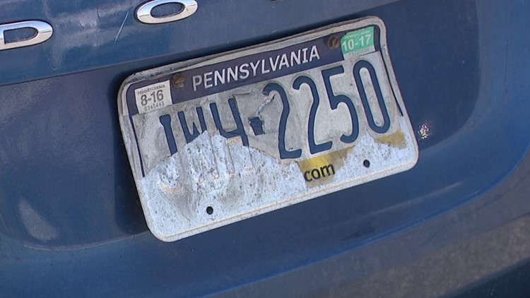 PennDOT offers solution to peeling, illegible license plates