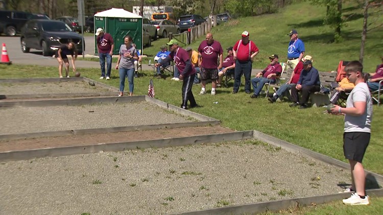 Testing skills at the Carbon County Senior Games