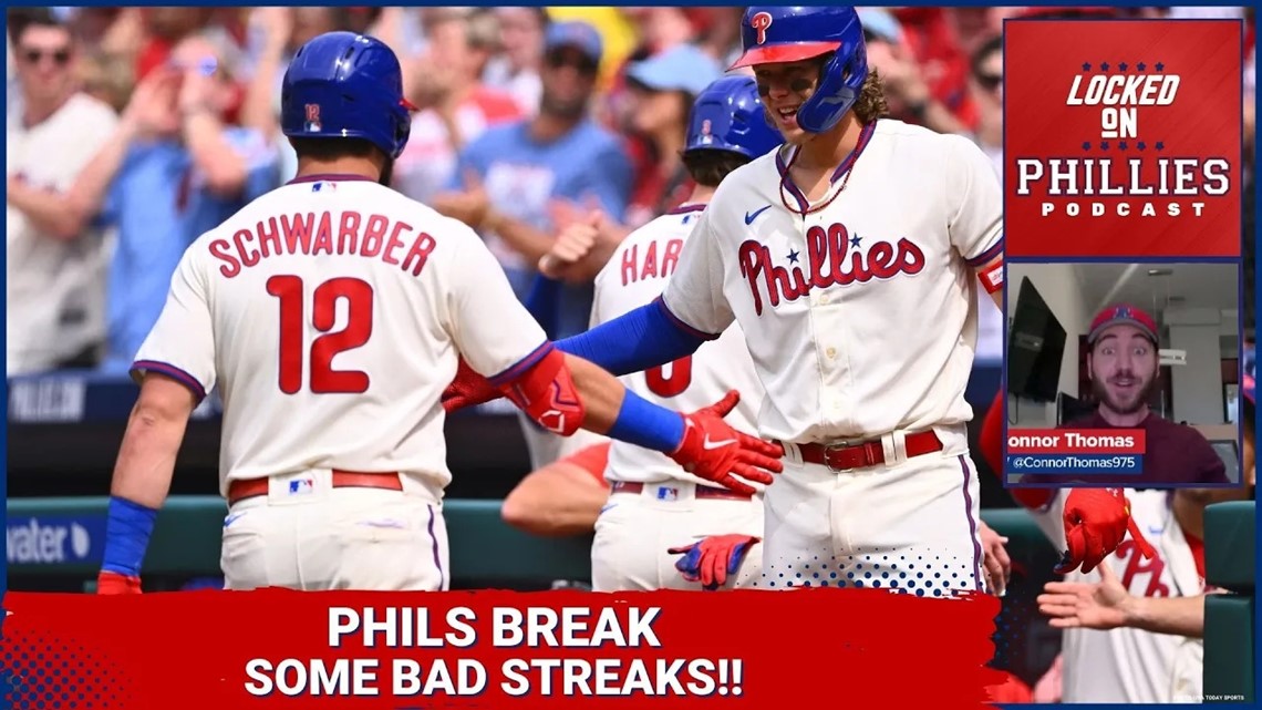 The Philadelphia Phillies End Their 6 Game Losing Streak; Kyle Schwarber Breaks Out