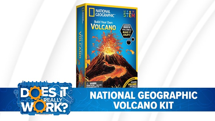 Does It Really Work: National Geographic Volcano Kit