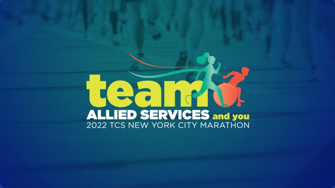Team Allied Services and You reach the finish line