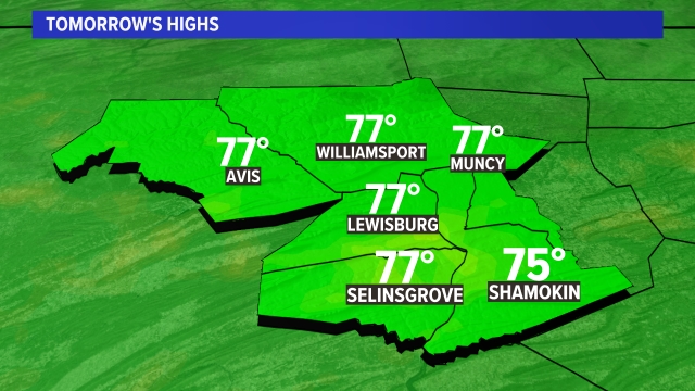 Central PA Highs